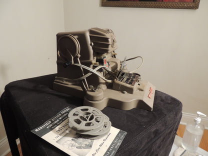 Mansfield Model 950 8mm Portable Action Editor, Movie Film Splicer