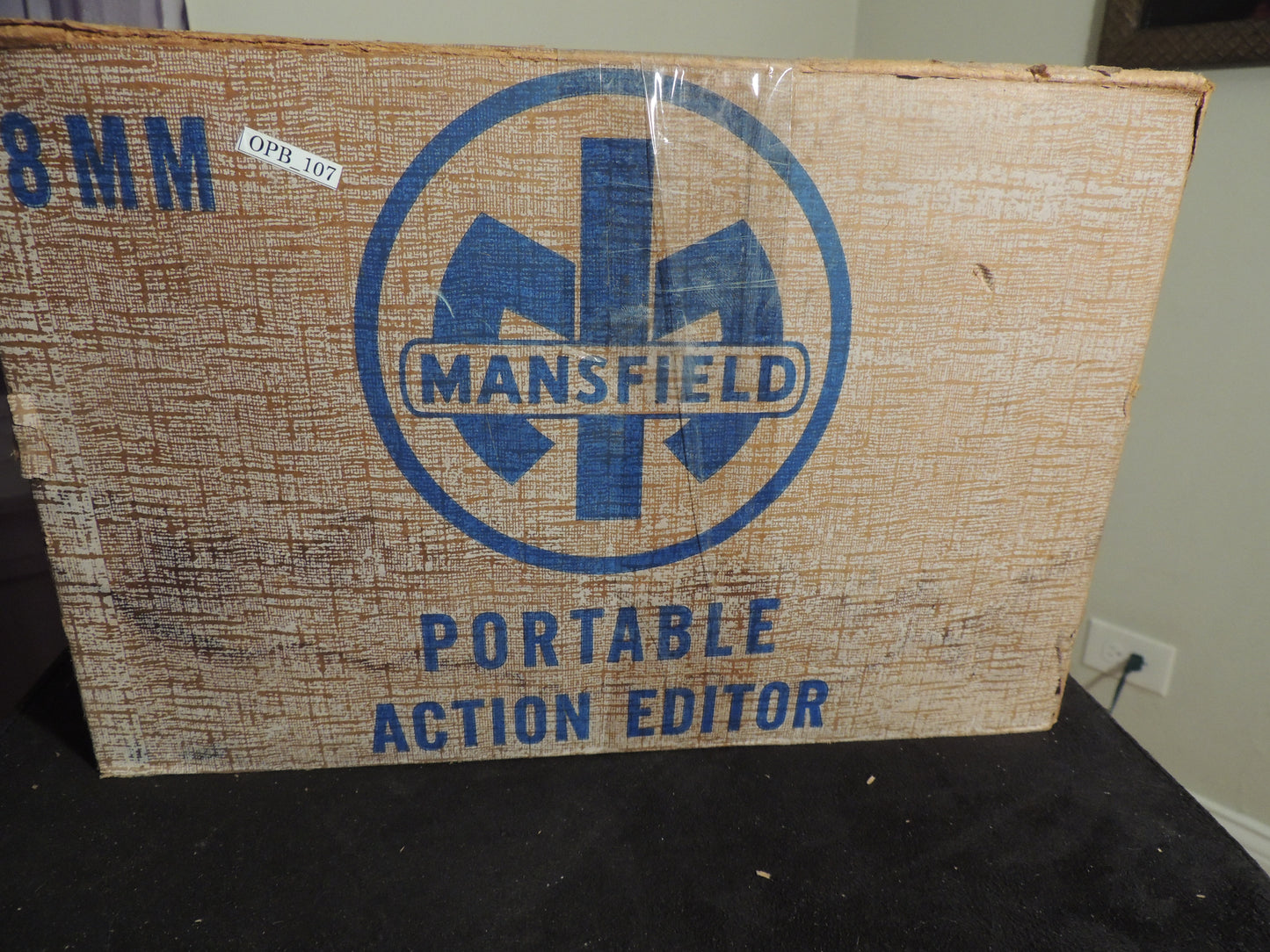 Mansfield Model 950 8mm Portable Action Editor, Movie Film Splicer