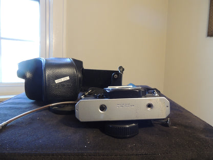 Fujica STX-1 35mm SLR Camera, original strap and leather case&nbsp;