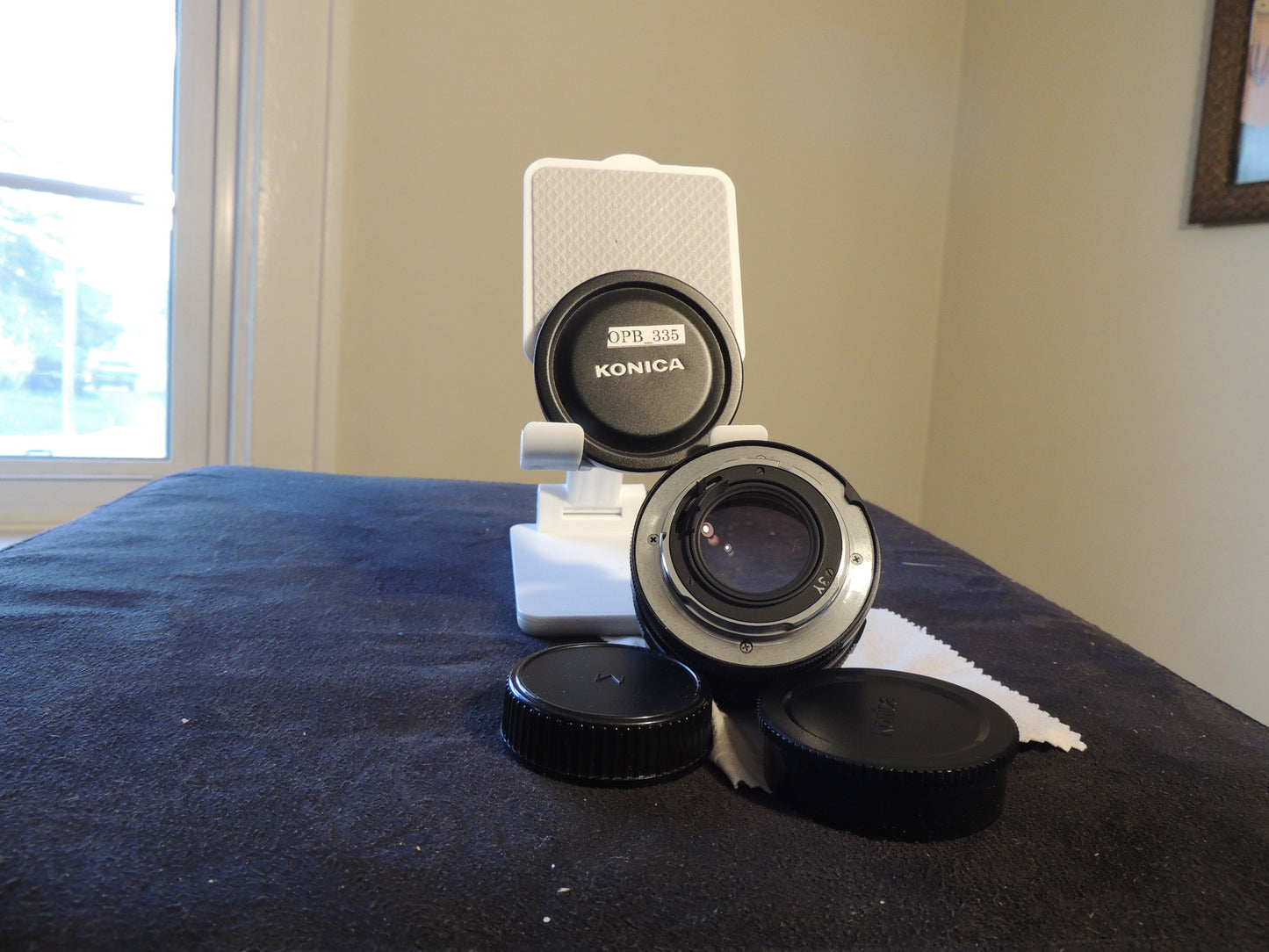 Konica Hexanon 57mm F/1.4 AR Lens
