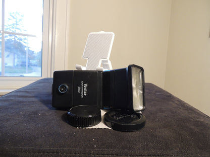 VIVITAR AUTO THYRISTOR 3500 ZOOM HOT SHOE MOUNT BOUNCE DEDICATED FLASH ADJUSTABL