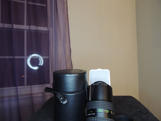 Makinon f/4.5 f=80-200mm, Auto Makinon MC, Camera Lens, with original leather case