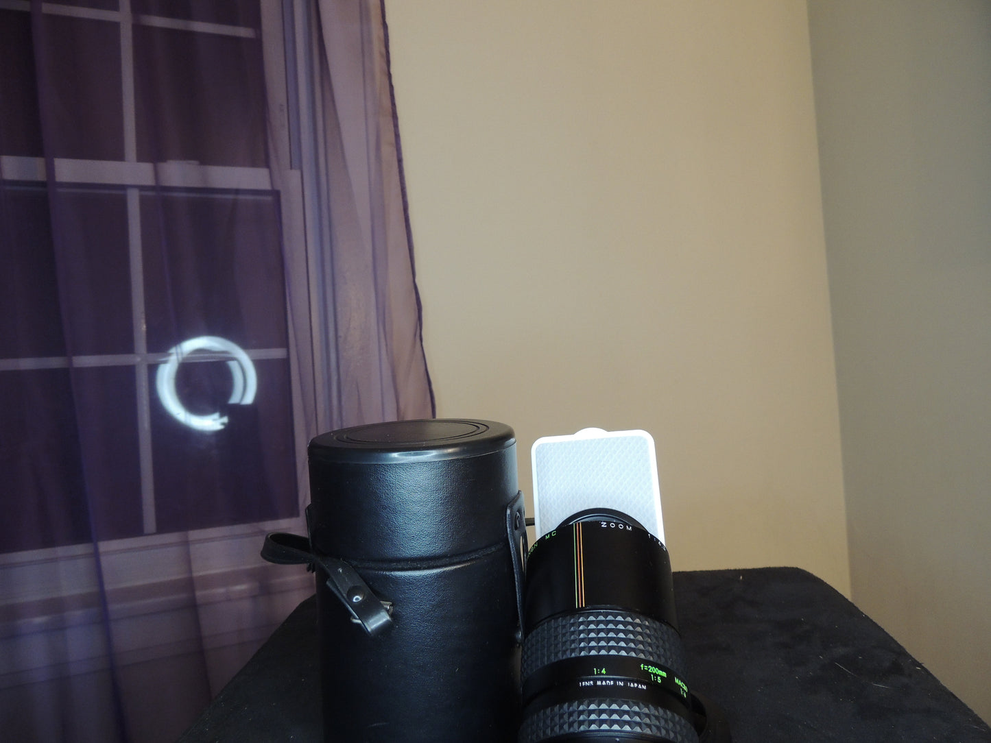 Makinon f/4.5 f=80-200mm, Auto Makinon MC, Camera Lens, with original leather case