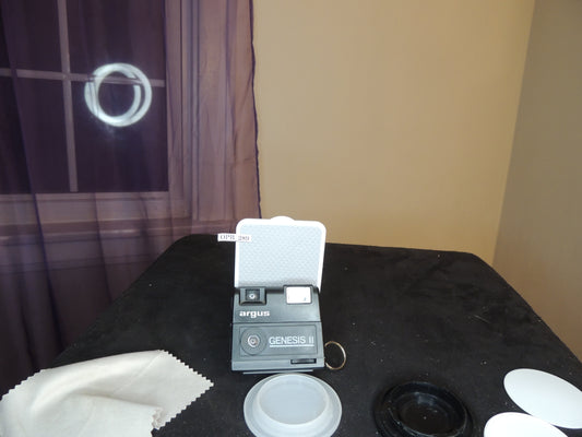 Argus Genesis II Micro Camera w Flash, 110 Film Camera