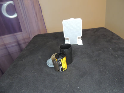 Three raw/blank film rolls, KODAK 35mm, 800, 400 and 200 (Gold) GT.
