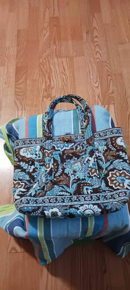 Vera Bradley, Java Blue Miller Bag